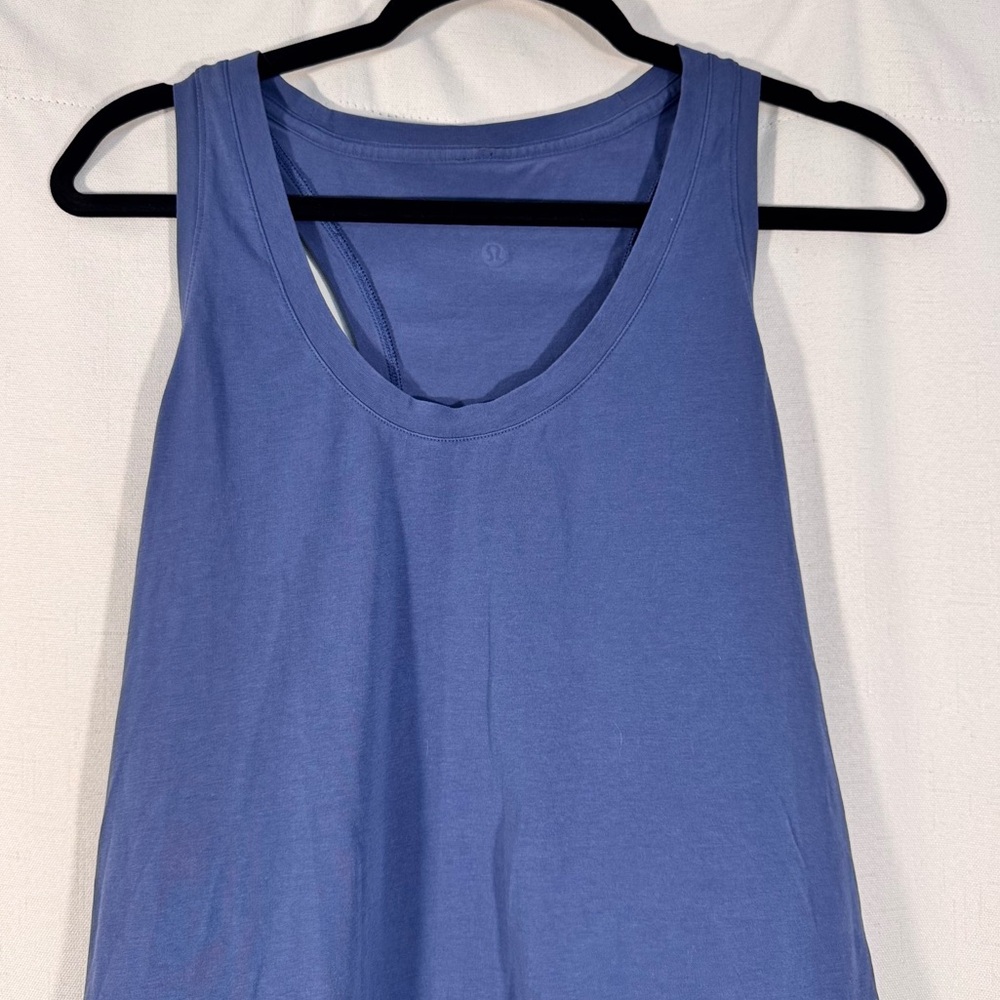 Lululemon Blue Racerback Tank Top - Picture 3 of 5